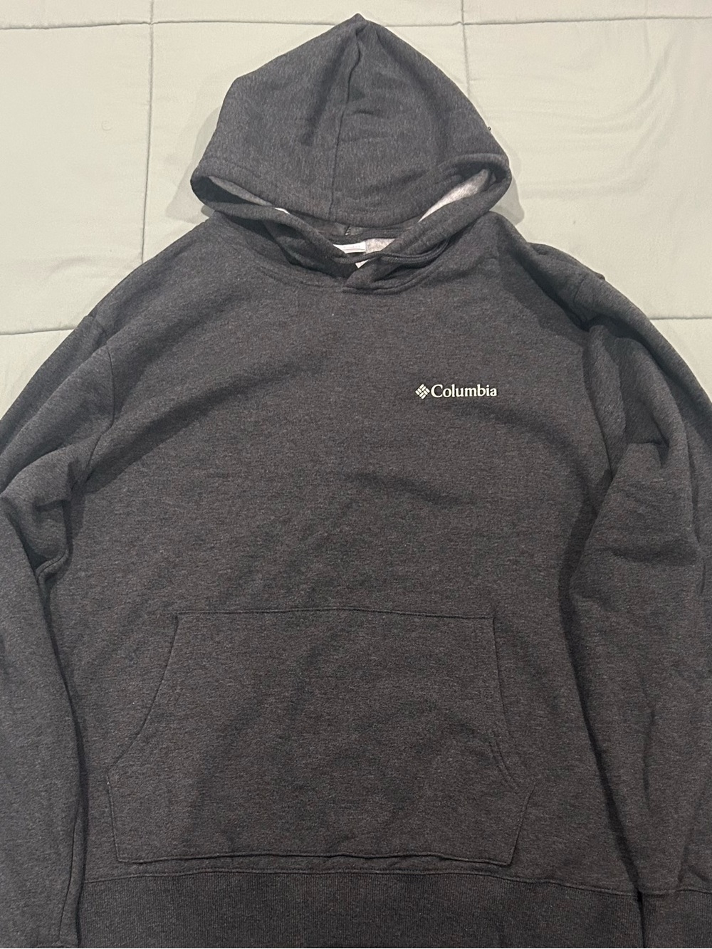 NWT Columbia Men's Dark Gray Pullover Hoodie Sweater
